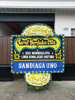 Papan Bunga Duka di Jampiroso